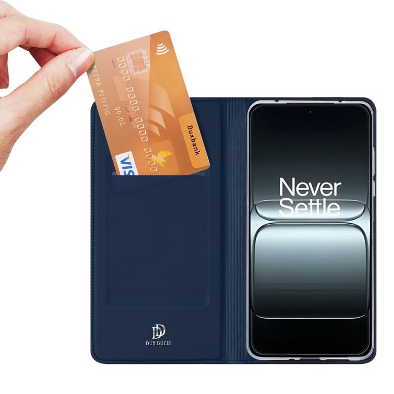 Etui Dux Ducis Skin Pro z klapką na OnePlus 13T - niebieskie - obrazek 2