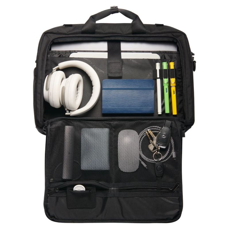 Torba Spigen KD300 na laptopa - czarna - obrazek 8