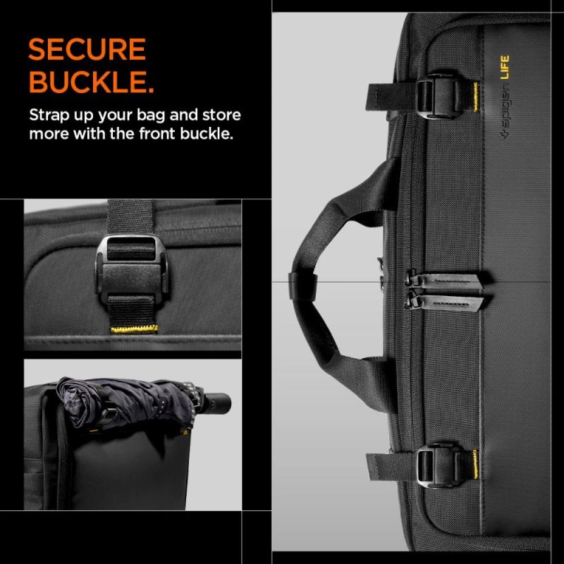 Torba Spigen KD300 na laptopa - czarna - obrazek 12