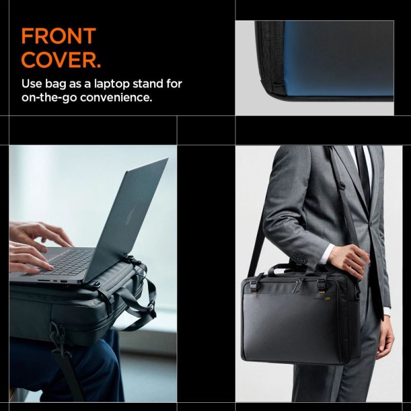 Torba Spigen KD300 na laptopa - czarna - obrazek 14
