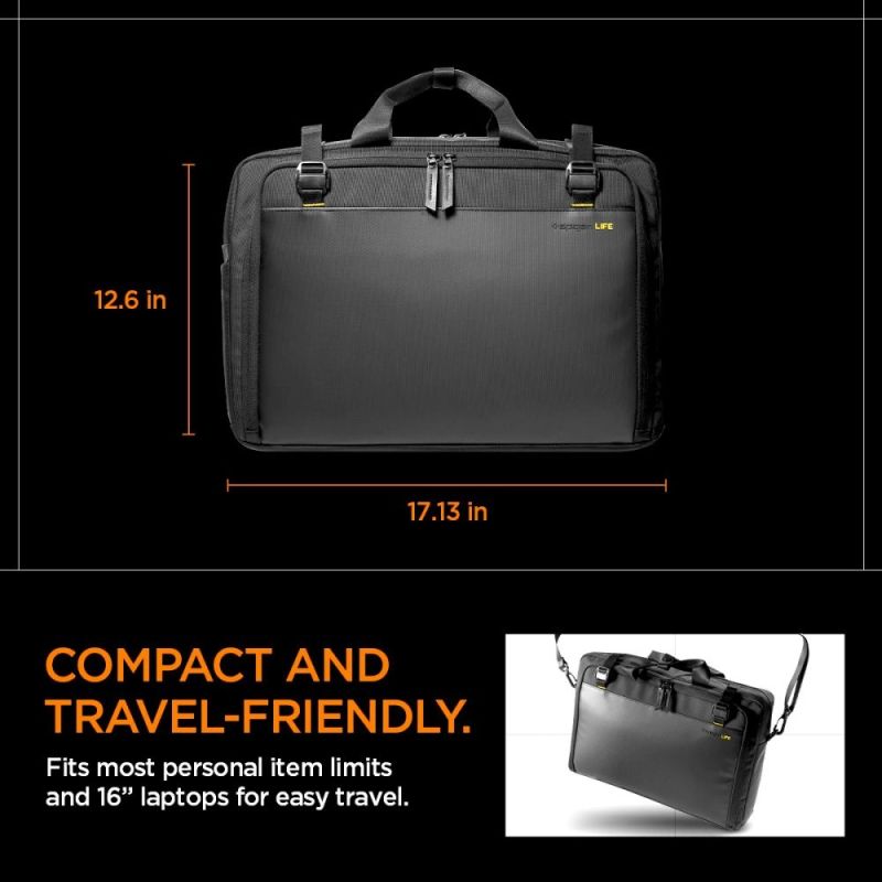 Torba Spigen KD300 na laptopa - czarna - obrazek 15