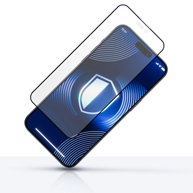 Matowe szkło hartowane 3mk HardGlass Matt Max na Apple Iphone 17 Pro - obrazek 11