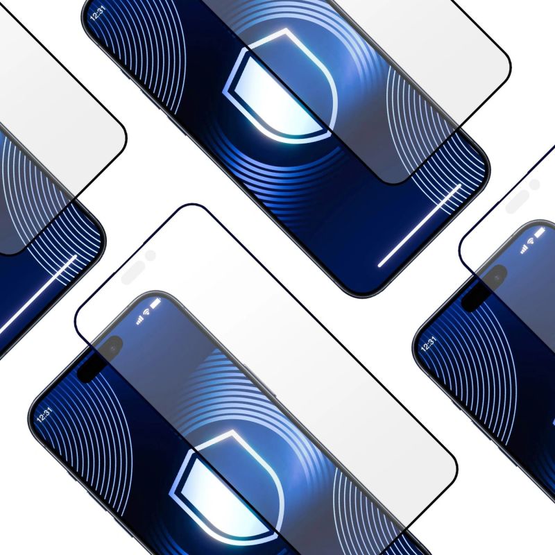 Matowe szkło hartowane 3mk HardGlass Matt Max na Apple Iphone 17 Pro - obrazek 13