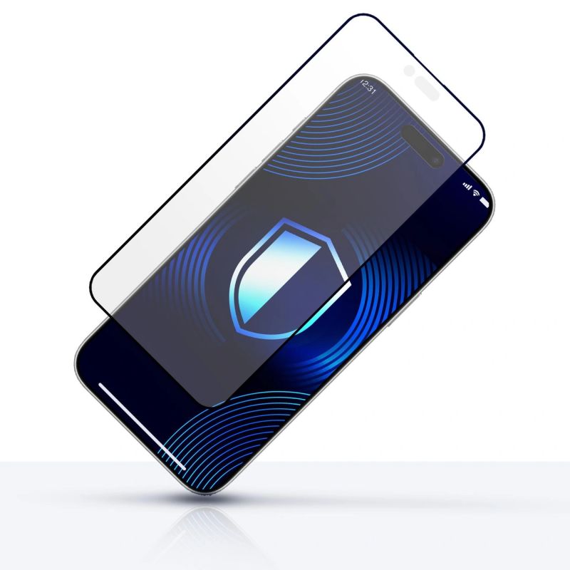 Matowe szkło hartowane 3mk HardGlass Matt Max na Apple Iphone 17 Air - obrazek 10