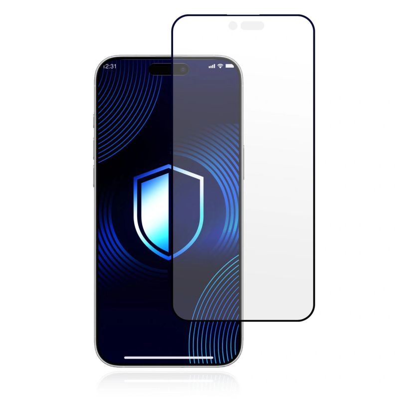 Matowe szkło hartowane 3mk HardGlass Matt Max na Apple Iphone 17 Air - obrazek 15