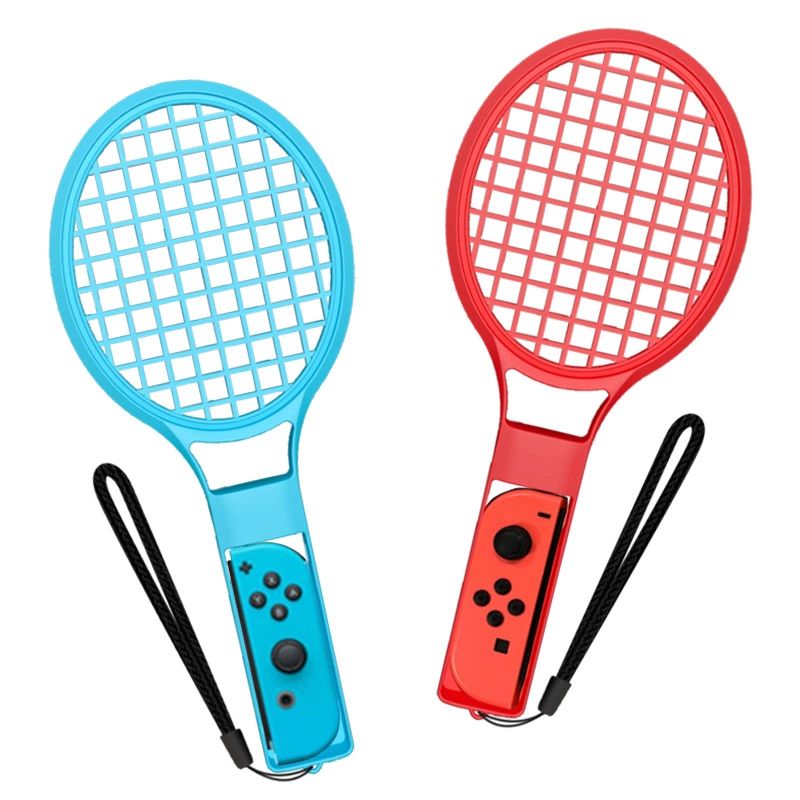 Pakiet akcesoriów rodzinnych 10 w 1 do gry Nintendo Switch Sports - zestaw czerwony i niebieski - obrazek 5