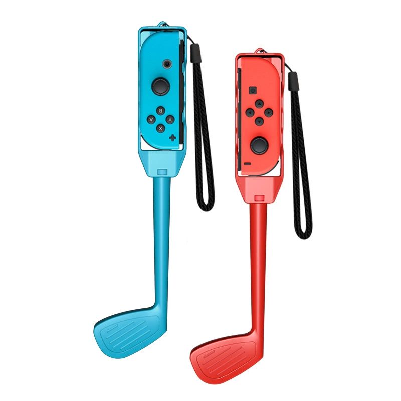 Pakiet akcesoriów rodzinnych 10 w 1 do gry Nintendo Switch Sports - zestaw czerwony i niebieski - obrazek 6