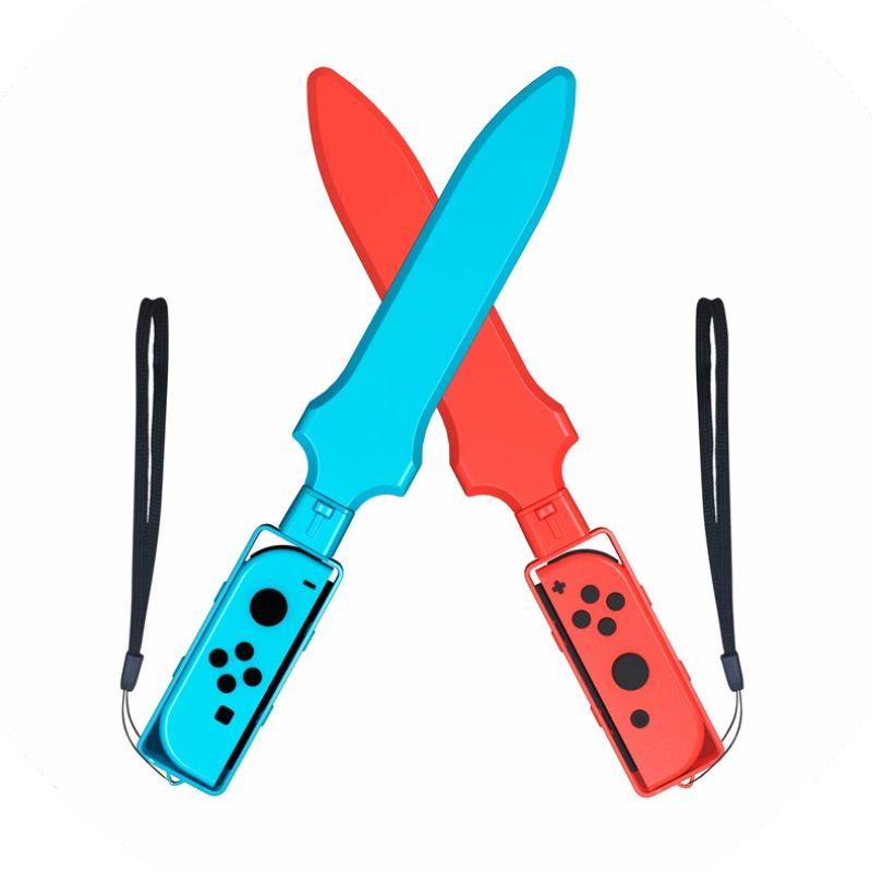 Pakiet akcesoriów rodzinnych 10 w 1 do gry Nintendo Switch Sports - zestaw czerwony i niebieski - obrazek 15