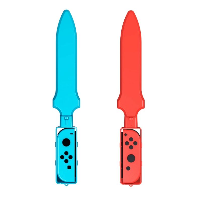 Pakiet akcesoriów rodzinnych 10 w 1 do gry Nintendo Switch Sports - zestaw czerwony i niebieski - obrazek 16