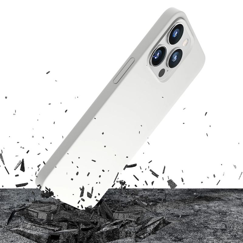 Etui 3mk Hardy Silicone MagCase na iPhone 14 Pro Max - białe - obrazek 3