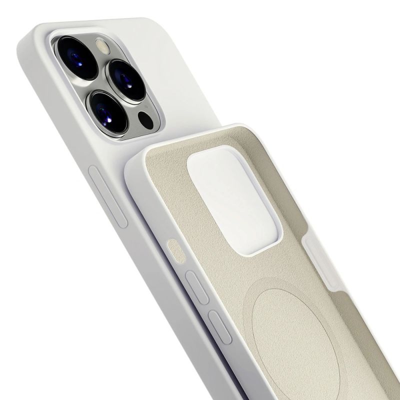 Etui 3mk Hardy Silicone MagCase na iPhone 14 Pro Max - białe - obrazek 5
