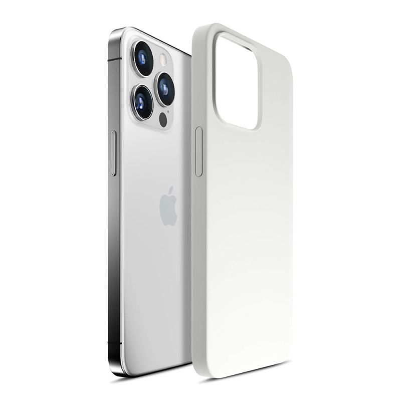 Etui 3mk Hardy Silicone MagCase na iPhone 14 Pro Max - białe - obrazek 8