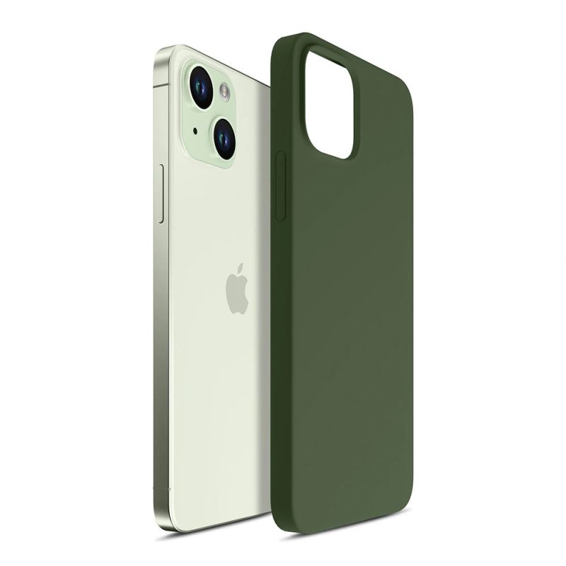Etui 3mk Hardy Silicone MagCase na iPhone 15 Plus - zielone - obrazek 8