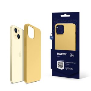 Etui 3mk Hardy Silicone MagCase na iPhone 15 Plus - zółte
