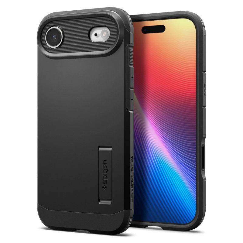 Etui Spigen Tough Armor "T" MagSafe na iPhone 17 Air - czarne - obrazek 2