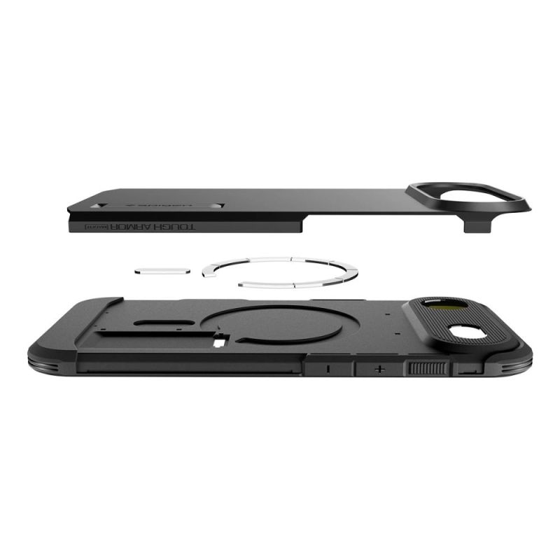 Etui Spigen Tough Armor "T" MagSafe na iPhone 17 Air - czarne - obrazek 7