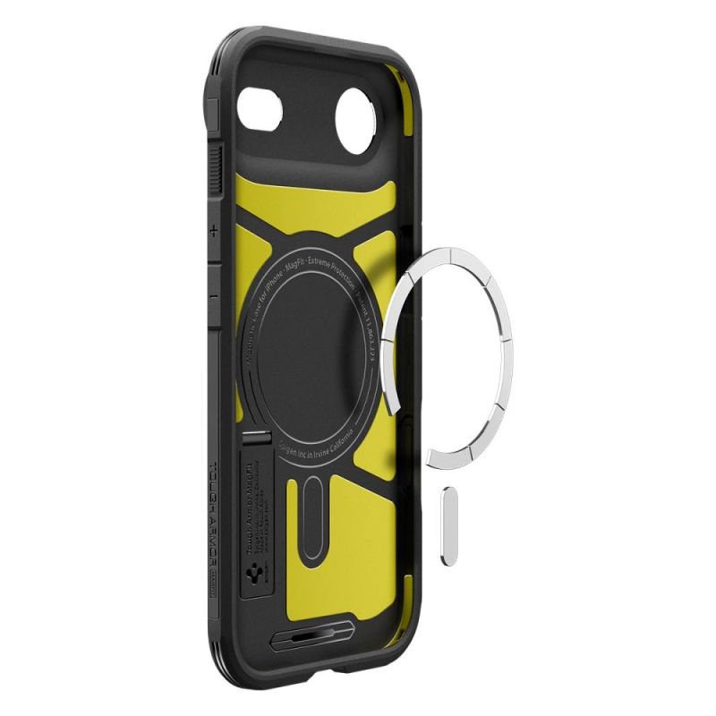 Etui Spigen Tough Armor "T" MagSafe na iPhone 17 Air - czarne - obrazek 9