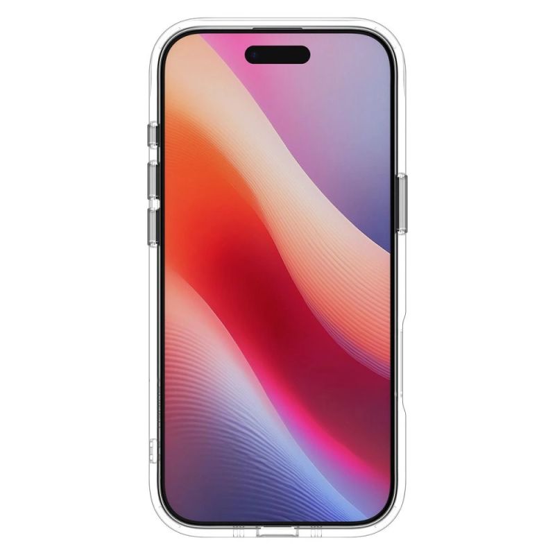 Etui Spigen Ultra Hybrid "S" MagSafe na iPhone 17 Air - przezroczysto-białe - obrazek 3