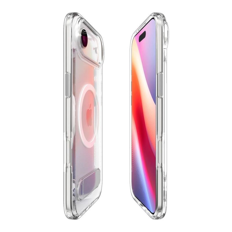 Etui Spigen Ultra Hybrid "S" MagSafe na iPhone 17 Air - przezroczysto-białe - obrazek 5