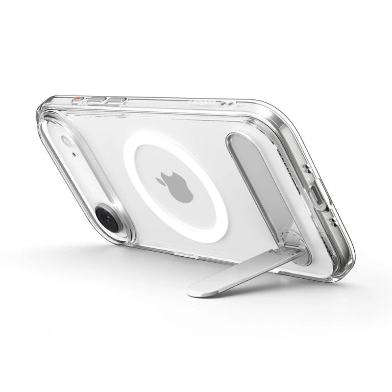 Etui Spigen Ultra Hybrid "S" MagSafe na iPhone 17 Air - przezroczysto-białe - obrazek 6