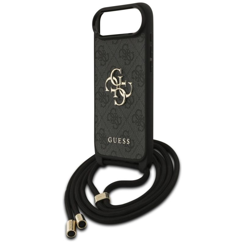 Etui Guess 4G Big Logo Cord Stap Crossbody na iPhone Air - czarne - obrazek 5
