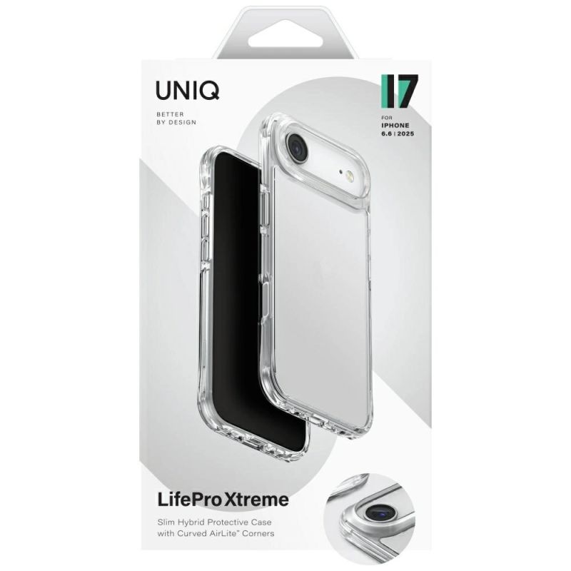 Etui UNIQ Lifepro Xtreme do iPhone 17 Air przezroczysty - obrazek 4