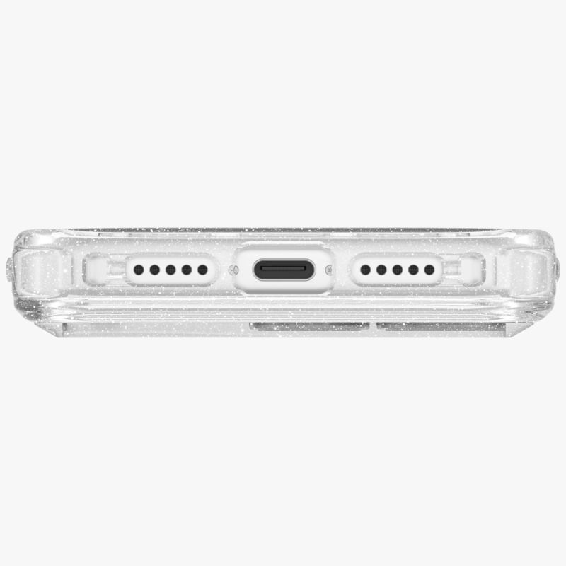 Etui UNIQ LifePro Xtreme Magclick Charging do iPhone 17 Pro - przezroczysty-brokat - obrazek 4