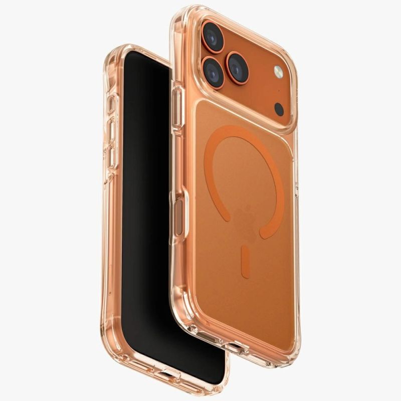 Etui UNIQ LifePro Xtreme Magclick Charging do iPhone 17 Pro Max - pomarańczowe
