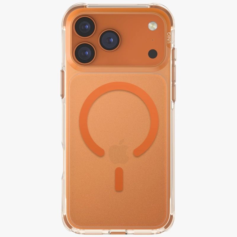 Etui UNIQ LifePro Xtreme Magclick Charging do iPhone 17 Pro Max - pomarańczowe - obrazek 2