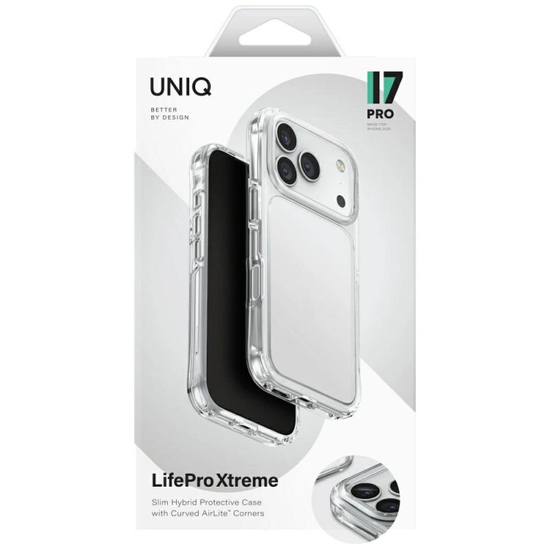 Etui UNIQ Lifepro Xtreme do iPhone 17 Pro - przezroczyste - obrazek 6