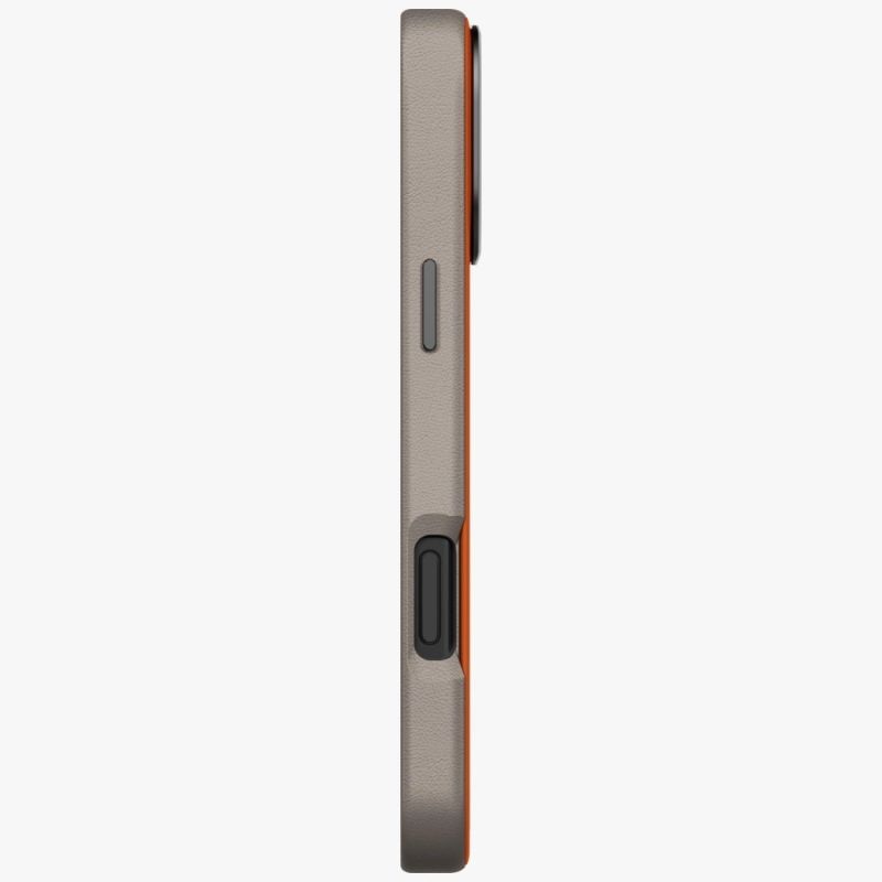 Etui UNIQ Lyden DS do iPhone 17 Pro Max Magclick Charging - pomarańczowo-szary - obrazek 3