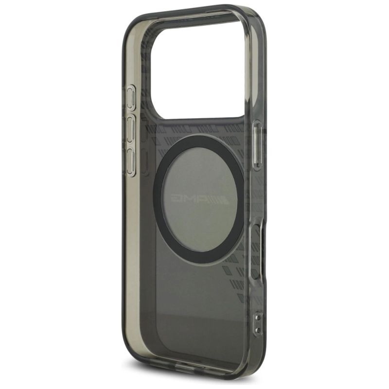 Etui AMG Double Layer Transparent Smocked MagSafe do iPhone 17 Pro - czarne - obrazek 7
