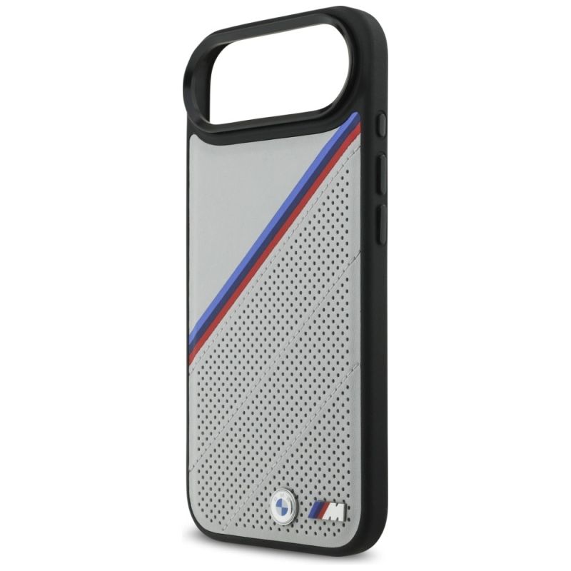 Etui BMW M Tricolor Metal Logo MagSafe do iPhone 17 Air - szare - obrazek 6