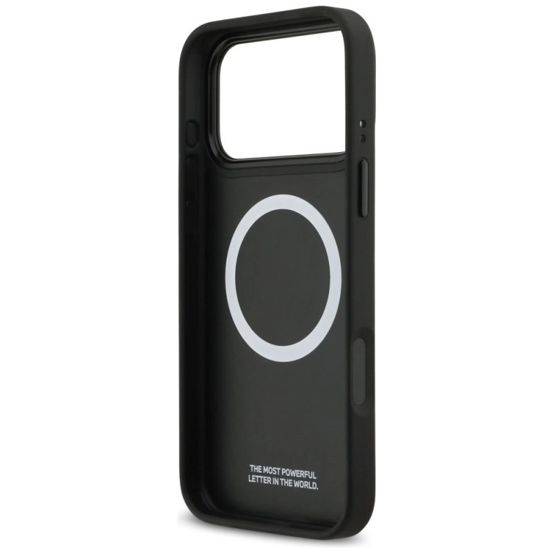 Etui BMW M Tricolor Metal Logo MagSafe do iPhone 17 Pro Max - szare - obrazek 7
