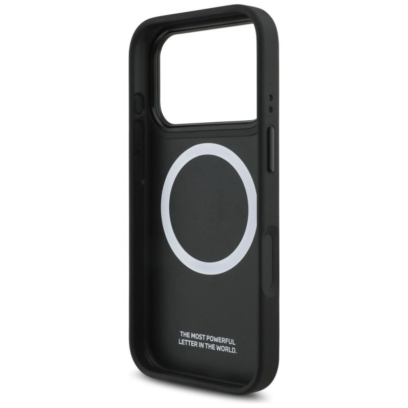 Etui BMW M Tricolor Metal Logo MagSafe do iPhone 17 Pro - szare - obrazek 7