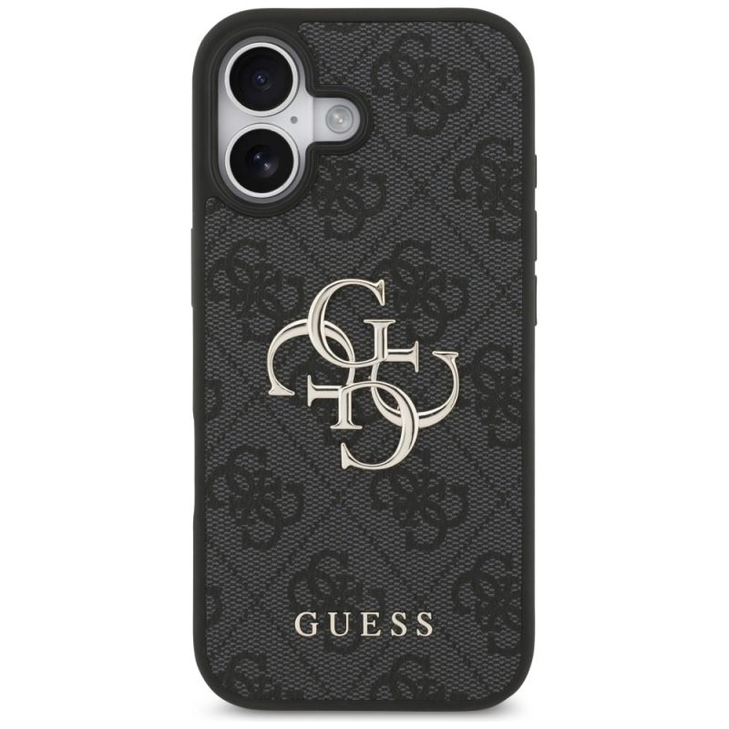 Etui Guess 4G Big Logo do iPhone 17 - czarne - obrazek 3