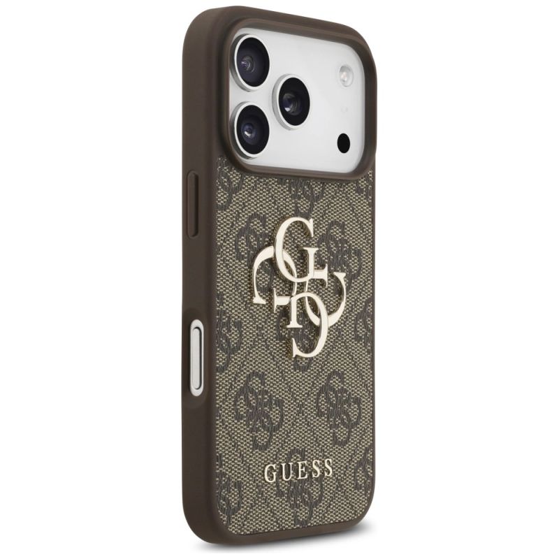Etui Guess 4G Big Logo do iPhone 17 Pro - brązowe - obrazek 4