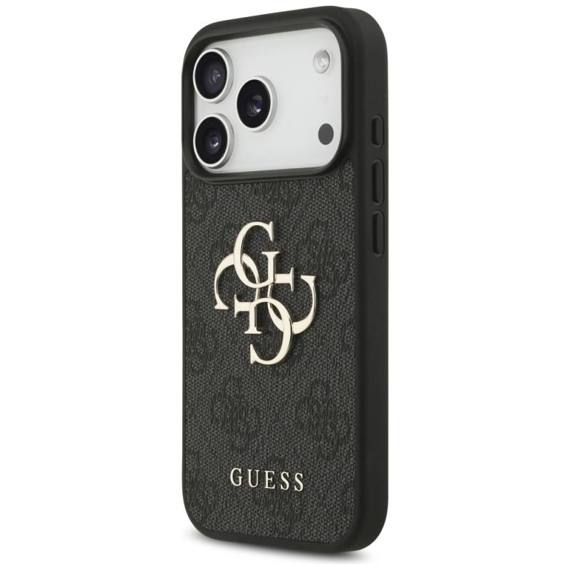 Etui Guess 4G Big Logo do iPhone 17 Pro - czarne - obrazek 2
