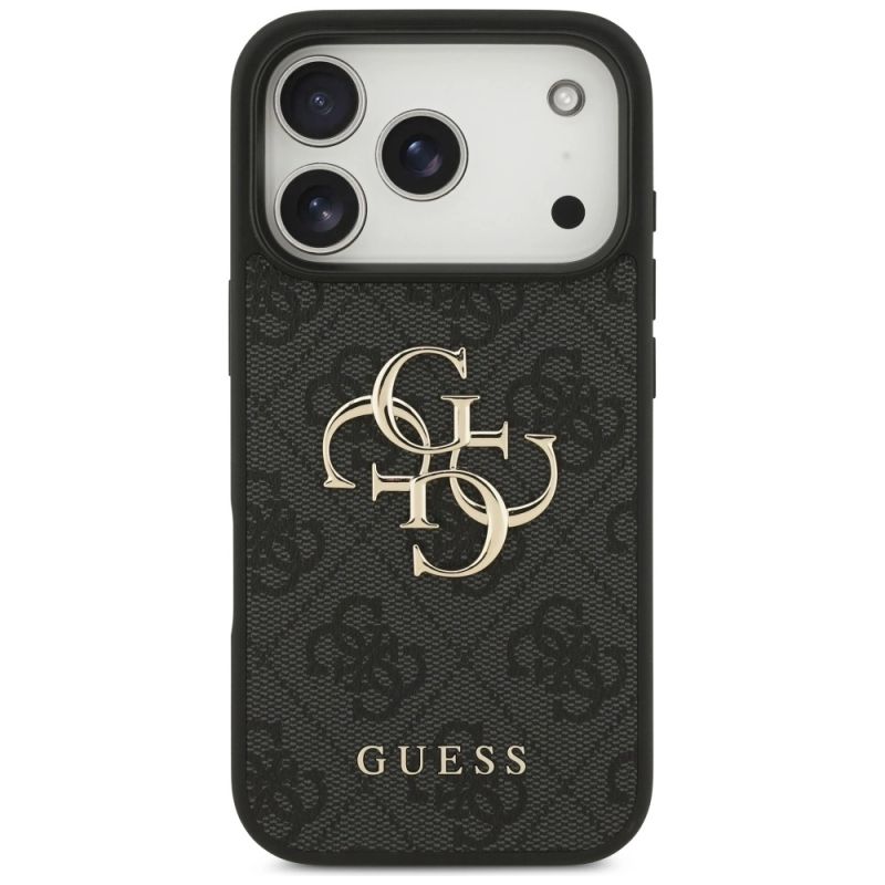 Etui Guess 4G Big Logo do iPhone 17 Pro - czarne - obrazek 3