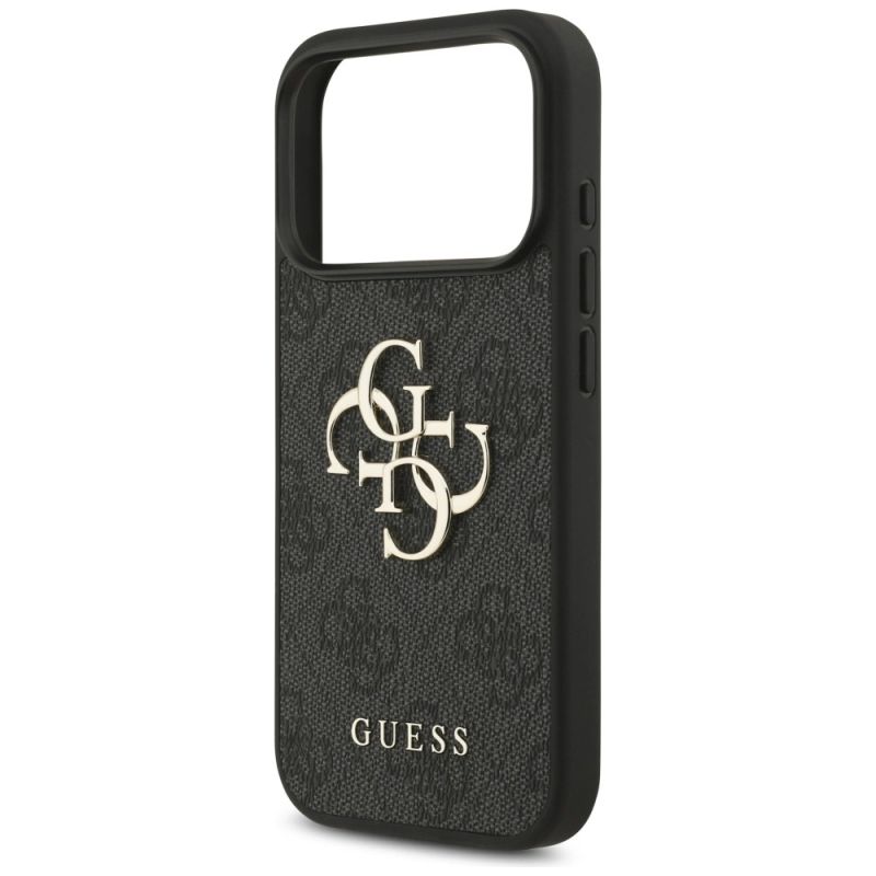 Etui Guess 4G Big Logo do iPhone 17 Pro - czarne - obrazek 6