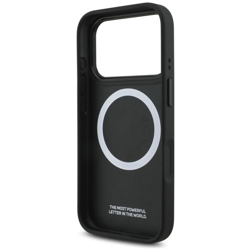 Etui BMW M Perforated Stripe Logo MagSafe na iPhone 17 Pro - czerwone - obrazek 7