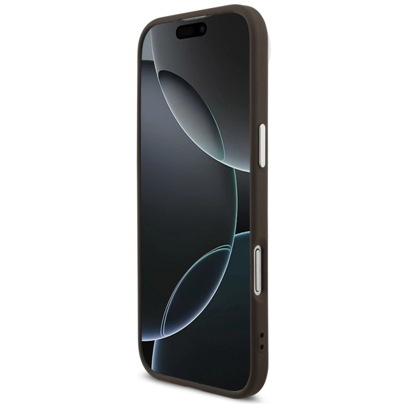 Etui Guess 4G Big 4G Classic Logo na iPhone 17 Air - brązowo-srebrne - obrazek 5