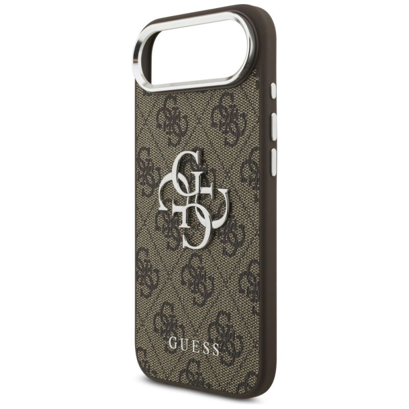 Etui Guess 4G Big 4G Classic Logo na iPhone 17 Air - brązowo-srebrne - obrazek 6