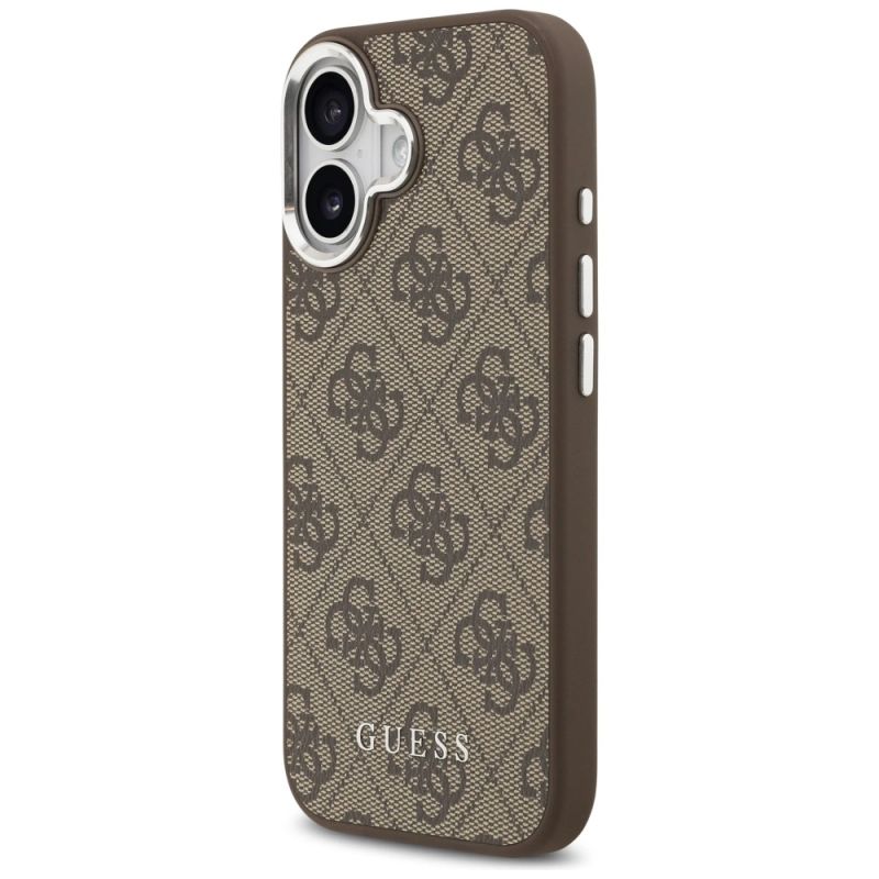 Etui Guess 4G Classic Logo MagSafe na iPhone 17 - brązowe - obrazek 2