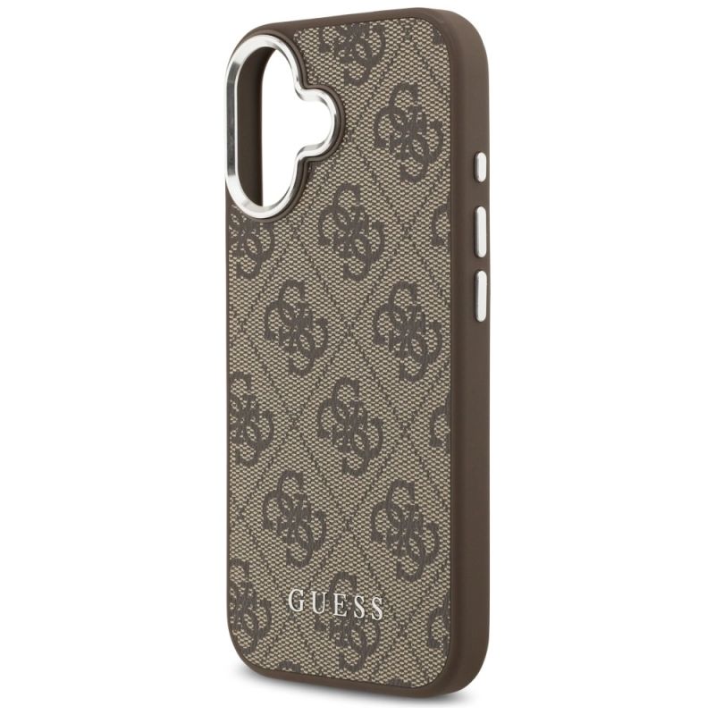 Etui Guess 4G Classic Logo MagSafe na iPhone 17 - brązowe - obrazek 6