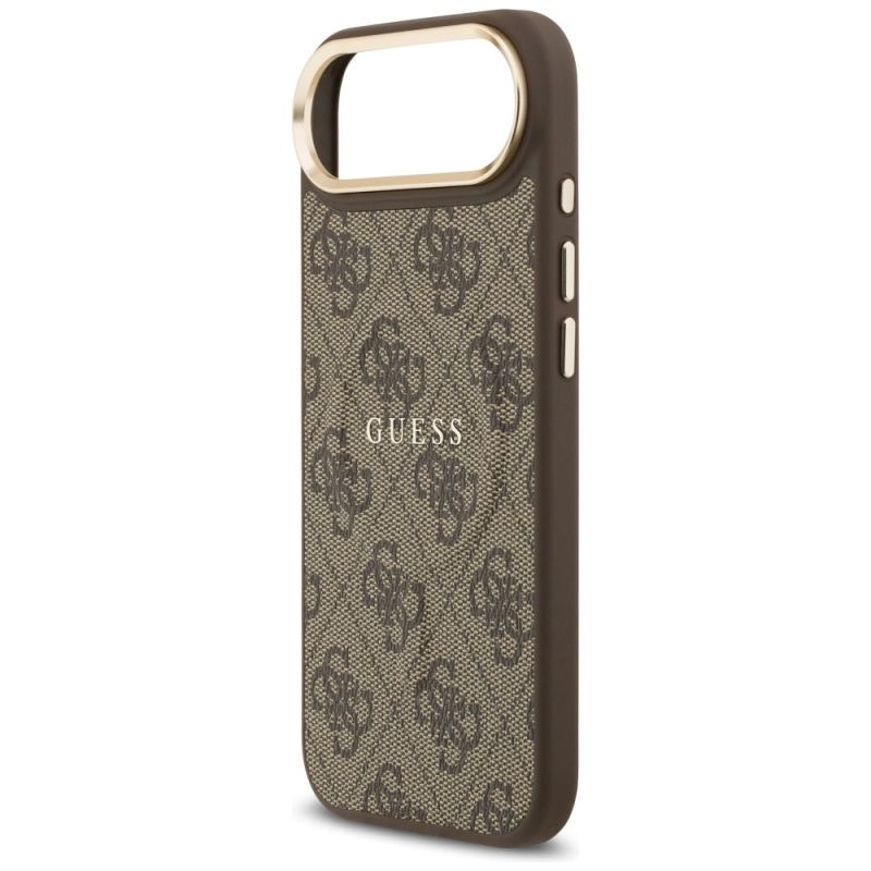 Etui Guess 4G PU Classic Logo MagSafe na iPhone 17 Air - brązowe - obrazek 6