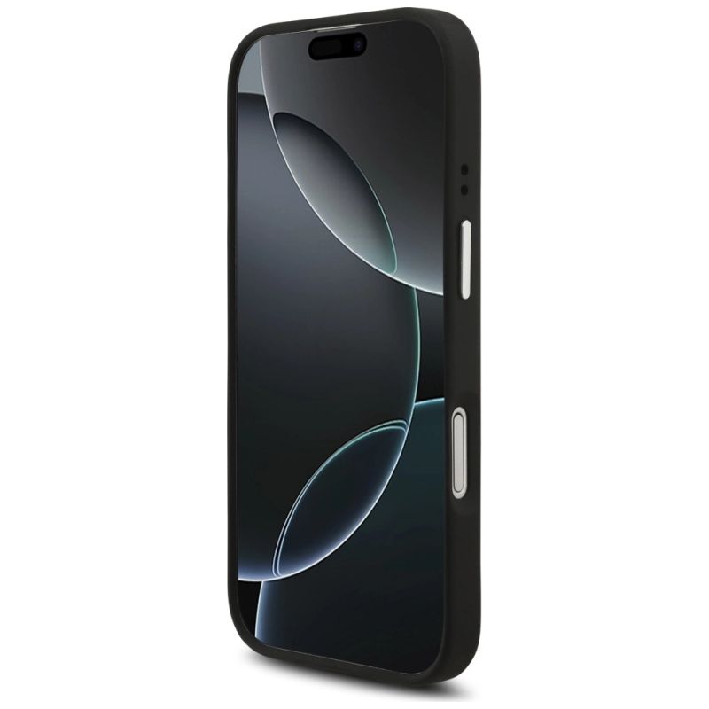 Etui Guess Grained Big 4G Classic Logo na iPhone 17 - czarne - obrazek 5
