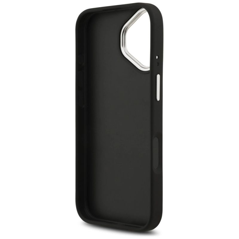 Etui Guess Grained Big 4G Classic Logo na iPhone 17 - czarne - obrazek 7