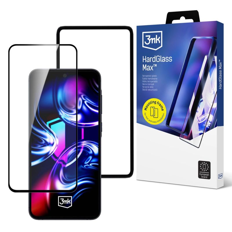 Szkło hartowane 3mk Hardglass Max na Samsung Galaxy A35 / A55 5G