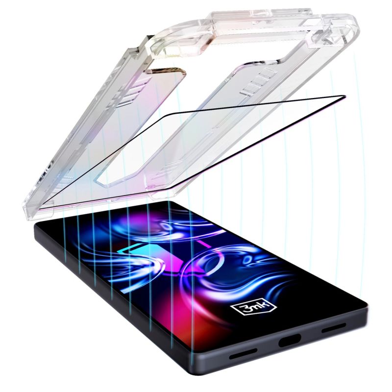 Szkło hartowane 3mk Hardglass Max na Samsung Galaxy S25 Edge - obrazek 11